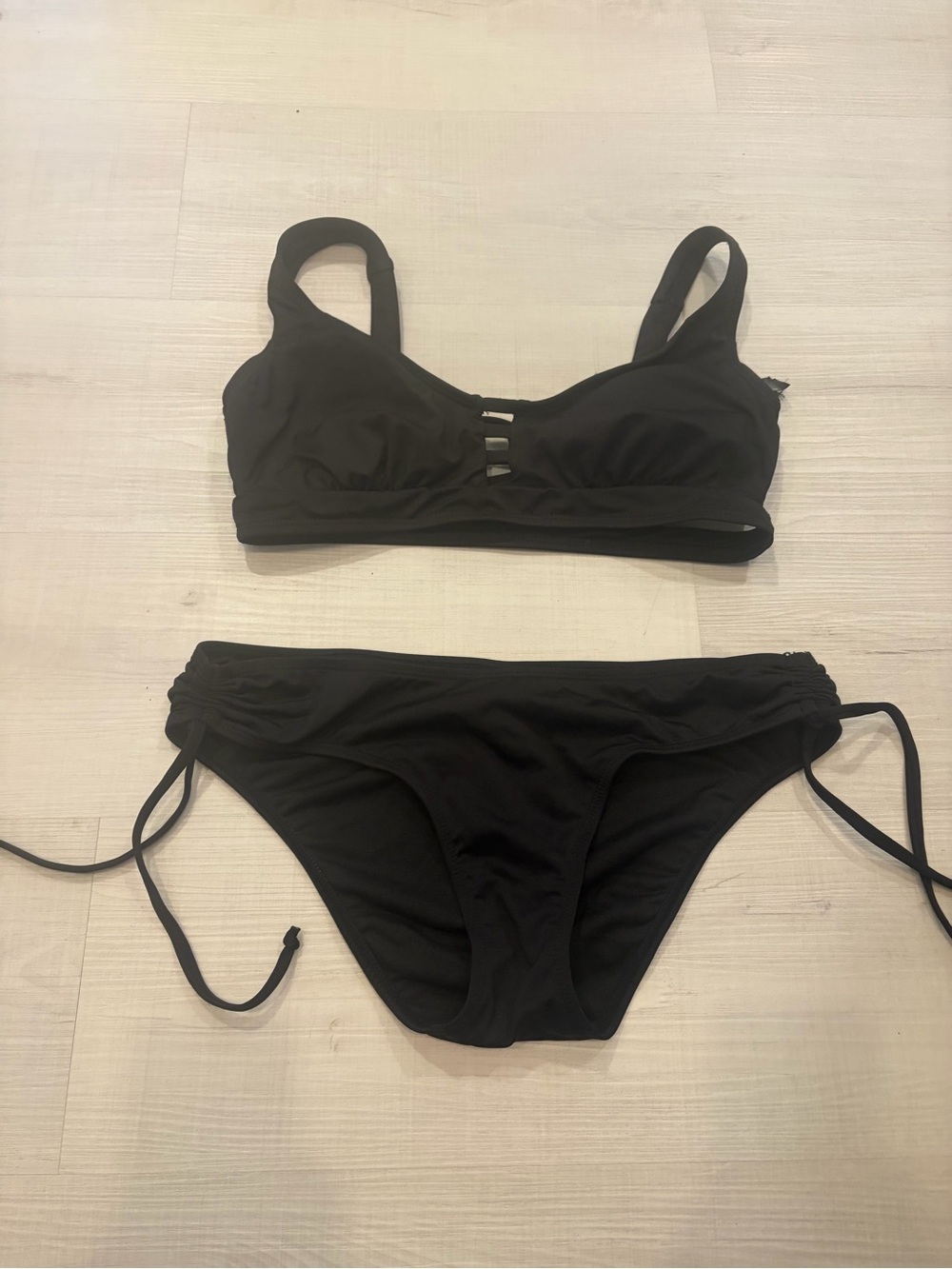 Hurley Black Two-Piece Women's Bikini Set